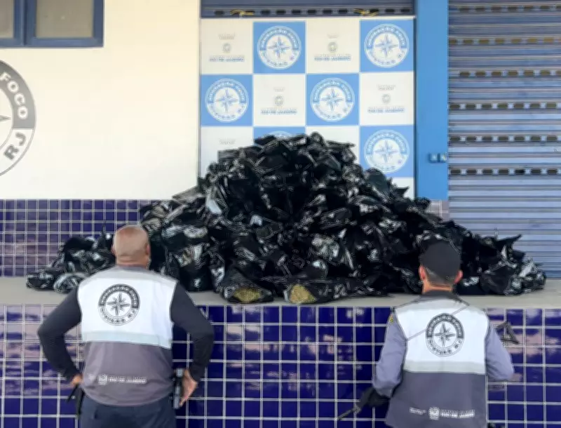 Operação apreende 300 kg de maconha skunk na Via Dutra, em Itatiaia