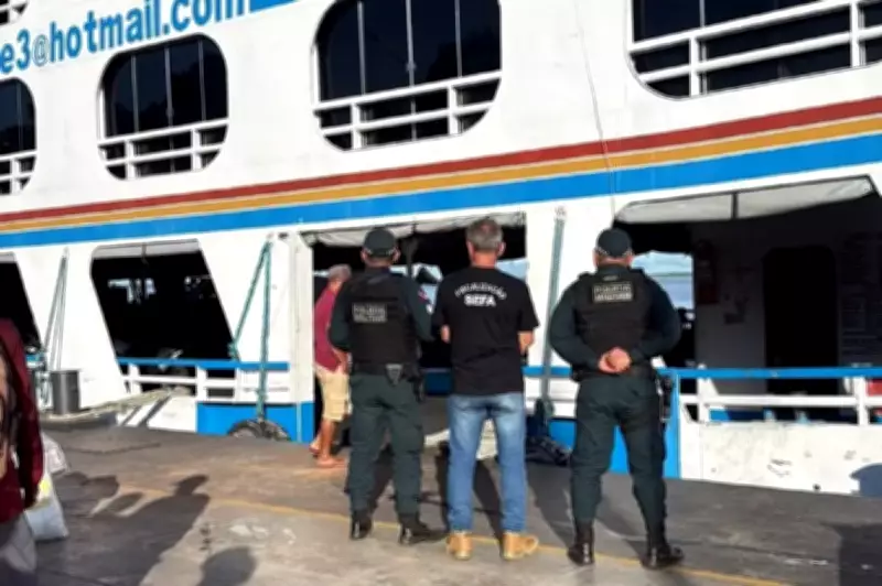 Operação apreende R$ 262 mil em mercadorias irregulares em Juruti, PA