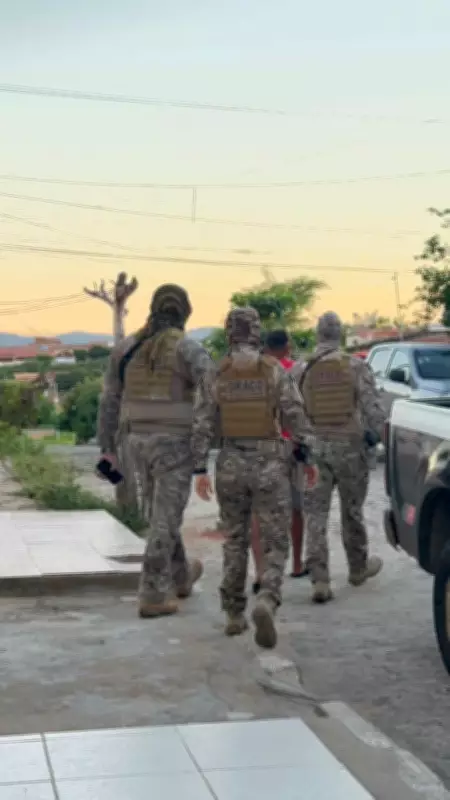 Operação Axolote prende seis e apreende armas e drogas em Patos, PB