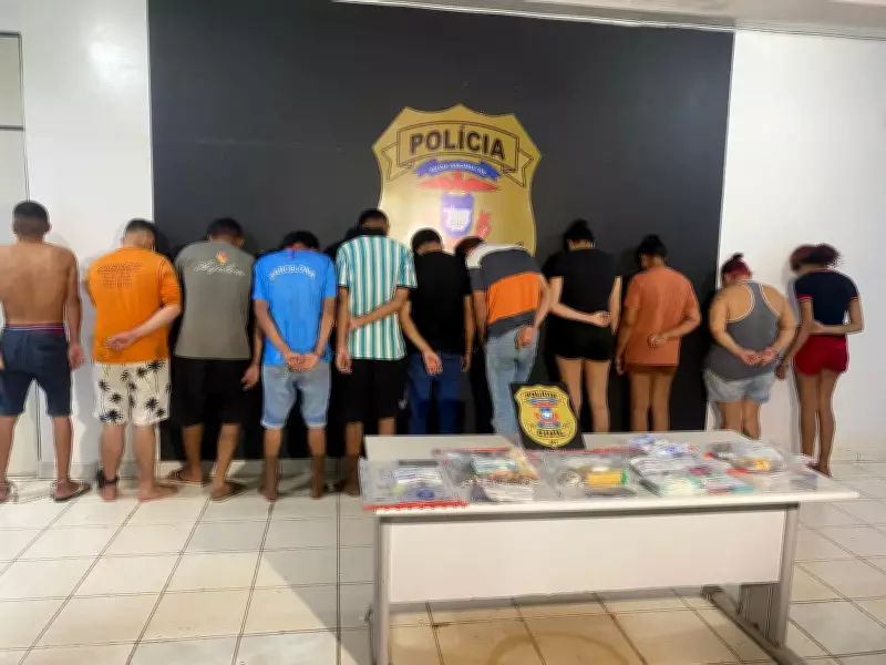 Operação Catalunha prende 11 suspeitos de facção criminosa em Tangará da Serra