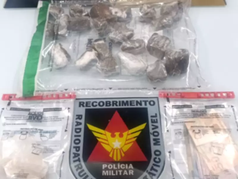 Operação da PM prende cinco por tráfico de drogas após cerco em casa em Governador Valadares