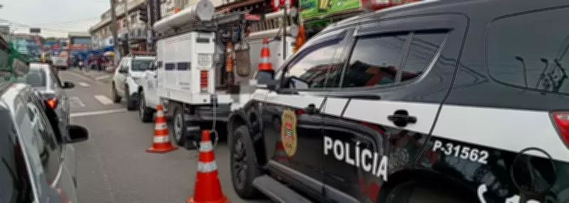 Operação da Polícia Civil flagra furto de energia em açougue de Itaquaquecetuba