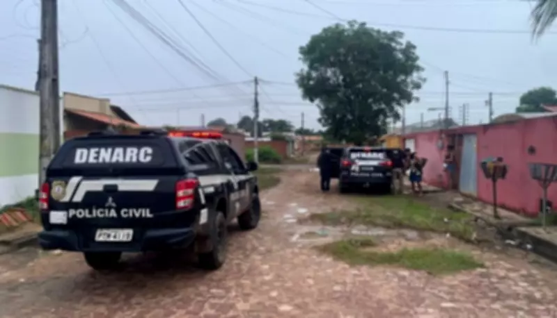 Operação da Polícia Civil no MA prende três e apreende dois adolescentes por tráfico