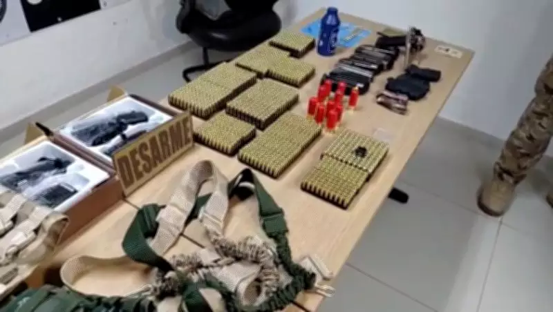 Operação da Polícia Civil prende seis por comércio ilegal de armas na Paraíba
