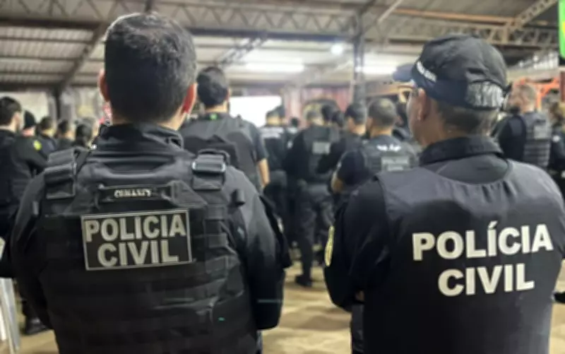 Operação Destroyer: Polícia Civil cumpre 61 mandados de prisão em 4 estados