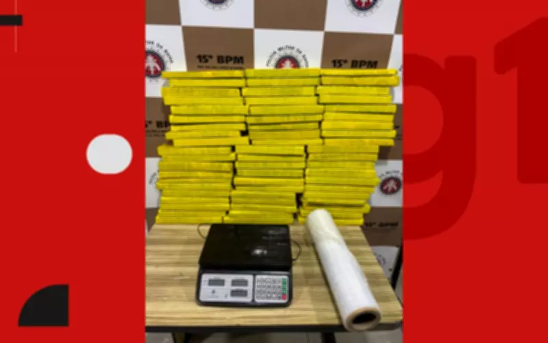 Operação policial apreende 60 kg de drogas no sul da Bahia durante combate a crimes violentos
