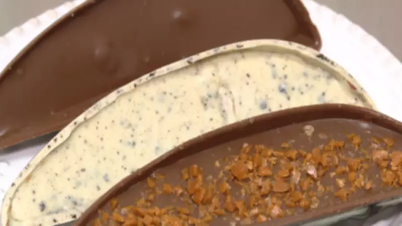 Ovo de Páscoa em fatias se torna febre no Rio e impulsiona ateliês de chocolate