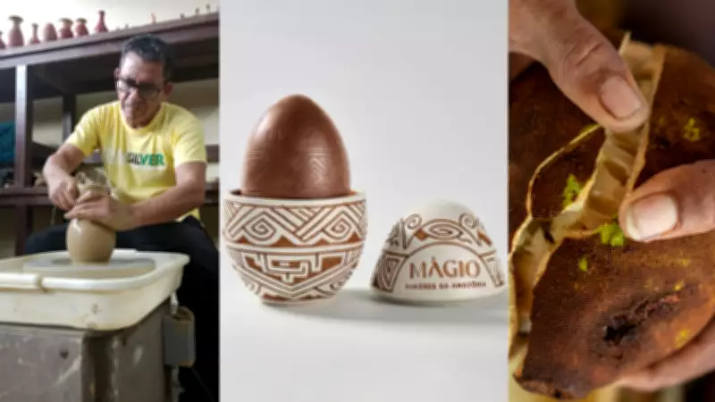 Ovos de Páscoa amazônicos em cerâmica marajoara conquistam Brasil com tradição e inovação