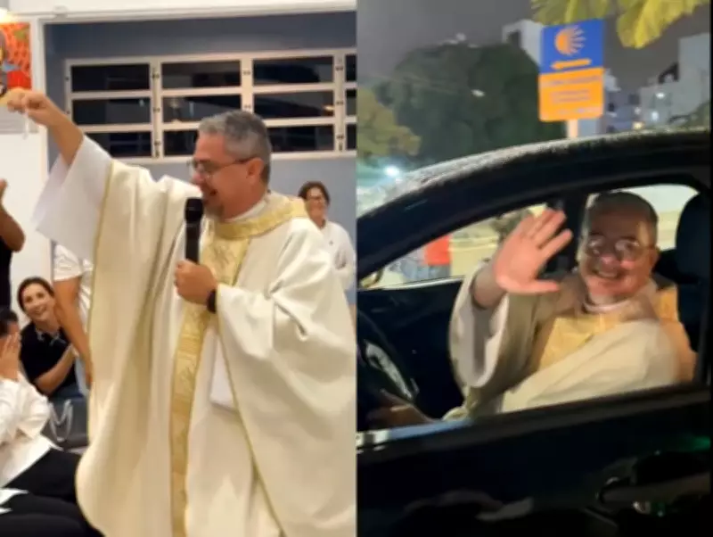 Padre ganha carro em rifa da própria paróquia em Florianópolis e sorteio será refeito
