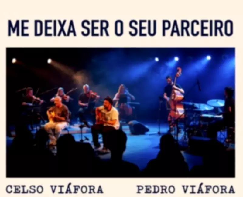 Pai e filho emocionam em álbum ao vivo: Me Deixa Ser o Seu Parceiro