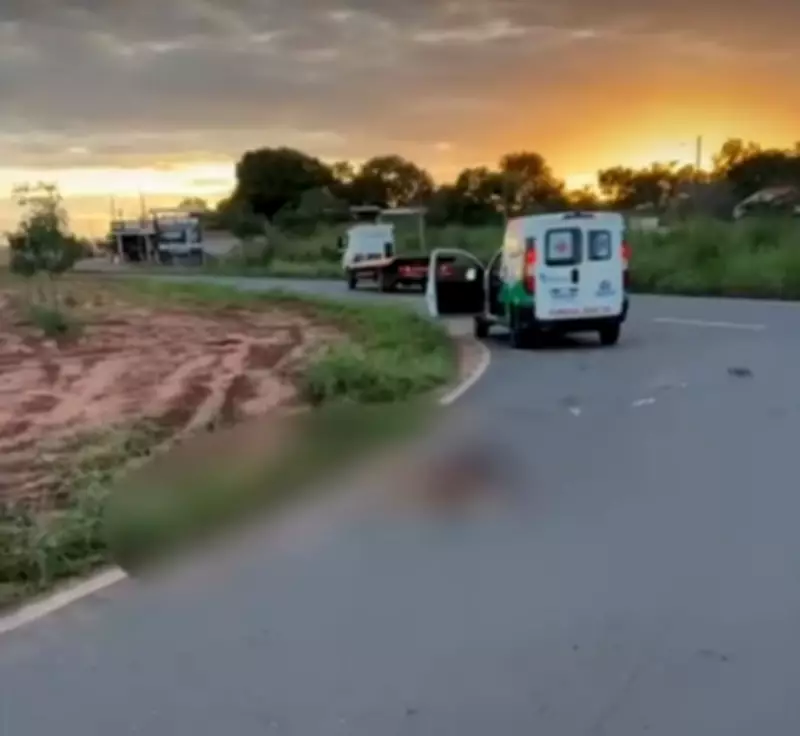 Pedestre morre após atropelamento na BR-153 em Wanderlândia, Tocantins