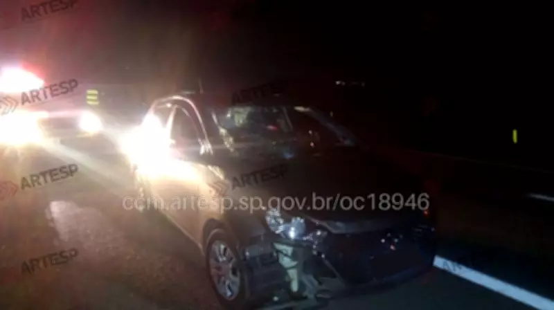 Pedestre morre atropelado por carro na SP-342 em São João da Boa Vista
