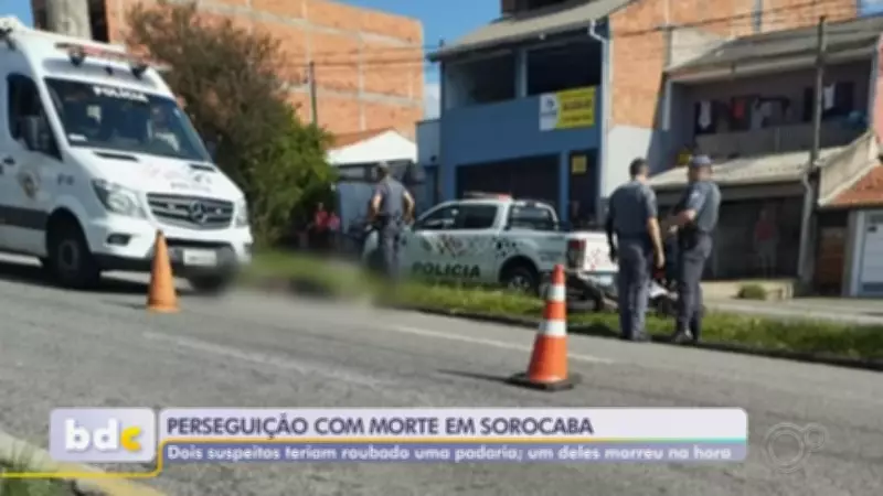 Perseguição policial em Sorocaba termina com um morto e outro ferido após confronto