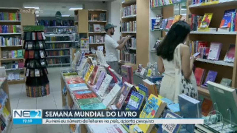 Pesquisa aponta aumento de leitores no Brasil; confira os destaques do NE2