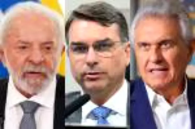 Pesquisa eleitoral 2026: Caiado tem 6,5% e lidera rejeição menor que Lula e Flávio