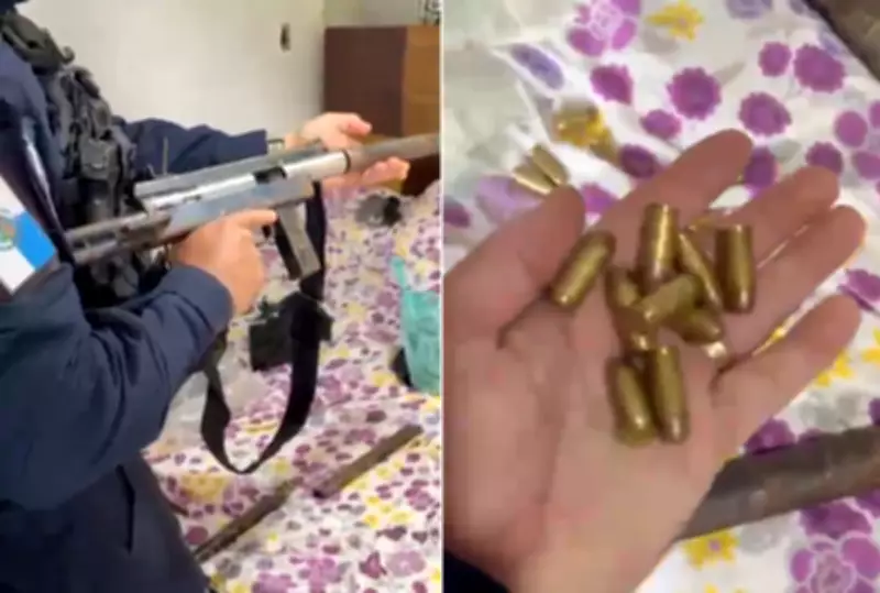 Petrópolis: PM apreende submetralhadora e prende mulher por tráfico de drogas