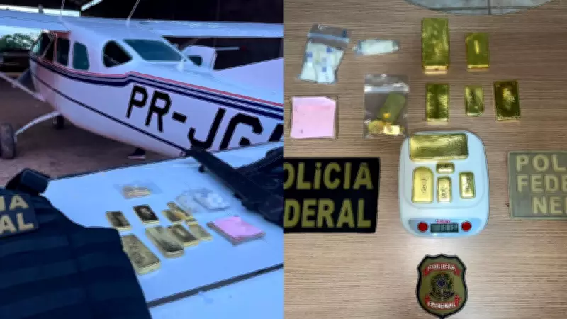 PF apreende 4,6 kg de ouro ilegal e prende dois suspeitos em Itaituba, PA