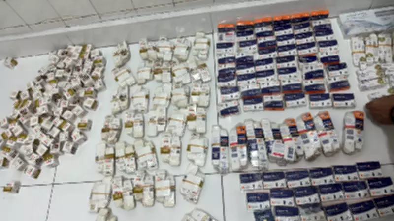 PF apreende medicamentos para emagrecer e produtos ilegais em MT