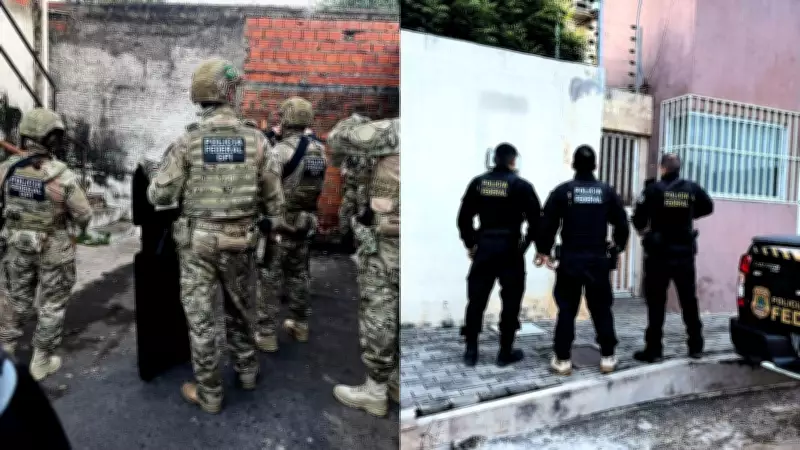 PF desarticula grupo de tráfico de drogas em Teresina com 14 mandados