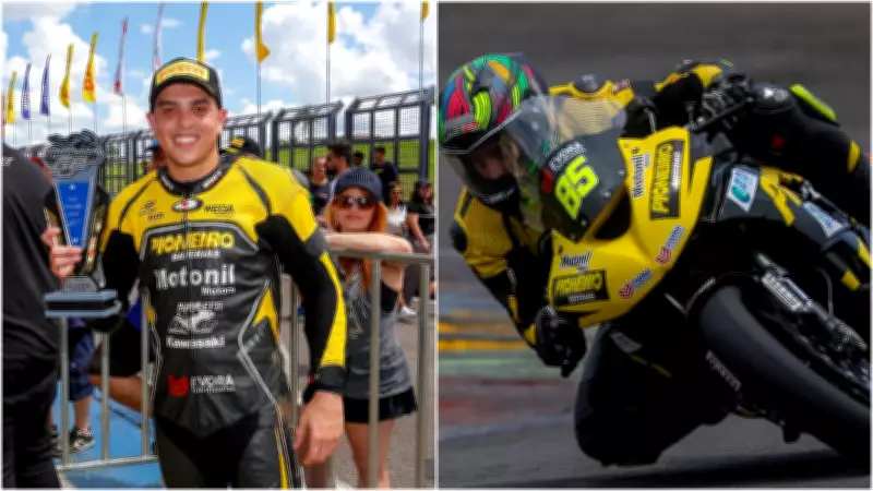 Piloto Gustavo Gão morre após acidente em campeonato de moto em Anitápolis