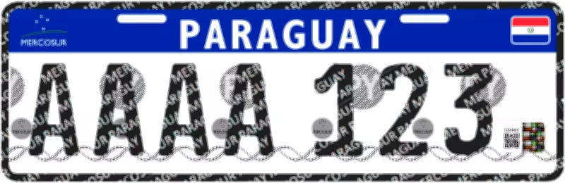 Placas do Mercosul: Brasil, Argentina, Uruguai e Paraguai adotam padrão, mas com variações