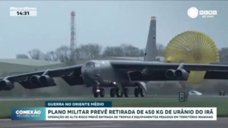 Plano Militar dos EUA prevê retirada de 450 kg de urânio do Irã em operação de alto risco