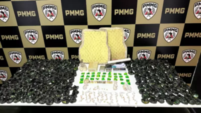 PM descobre depósito de drogas em casa abandonada em Uberlândia