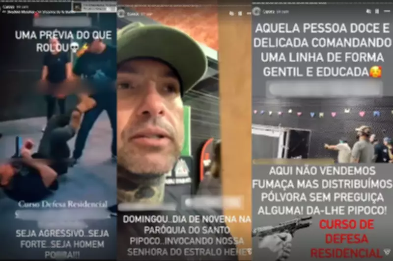 PM influenciador preso por suspeita de tortura vendia cursos de combate urbano em Curitiba