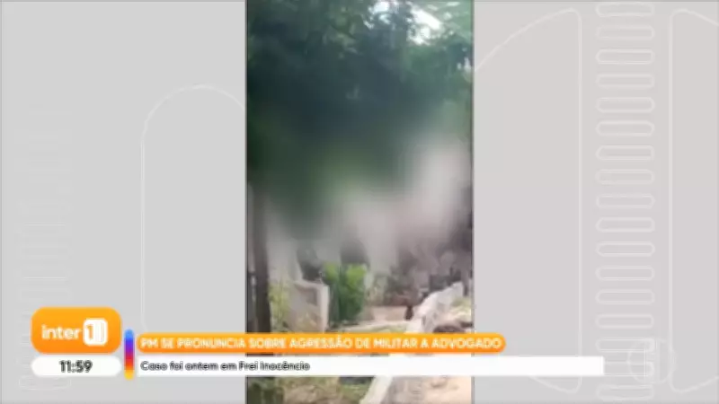 PM se pronuncia sobre agressão de militar a advogado em Frei Inocêncio