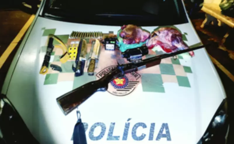 Polícia Ambiental prende homem por caça ilegal de javali em São Miguel Arcanjo