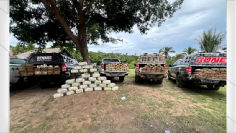 Polícia apreende 400 kg de drogas no Maranhão destinadas ao tráfico em Teresina
