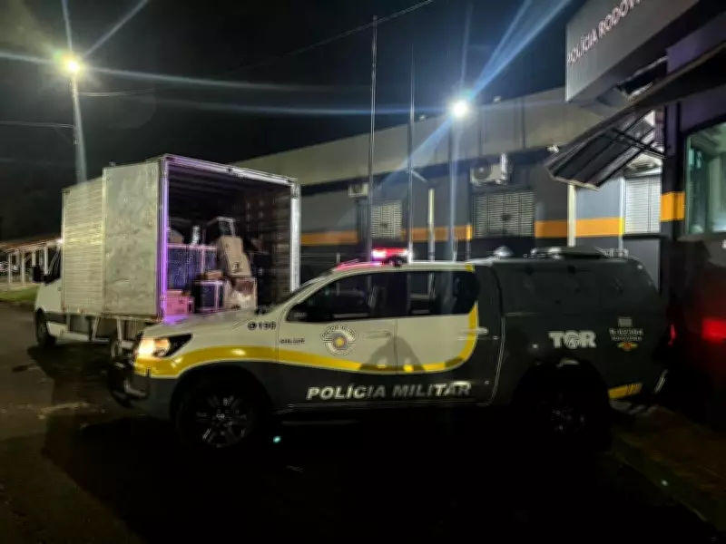 Polícia apreende carga de eletrônicos avaliada em R$ 2 milhões na Raposo Tavares