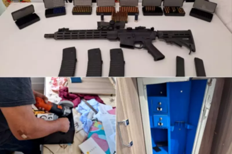 Polícia apreende fuzil em cofre de médico acusado de violência doméstica em Santos