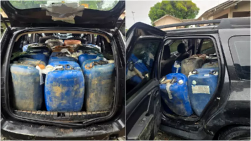 Polícia apreende mil litros de óleo diesel e antena Starlink em Alto Alegre, Roraima