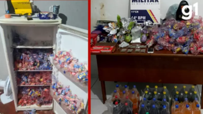 Polícia apreende ovos de Páscoa de facção criminosa em Mato Grosso