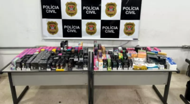 Polícia Civil apreende canetas emagrecedoras e cigarros eletrônicos ilegais em Ribeirão Preto