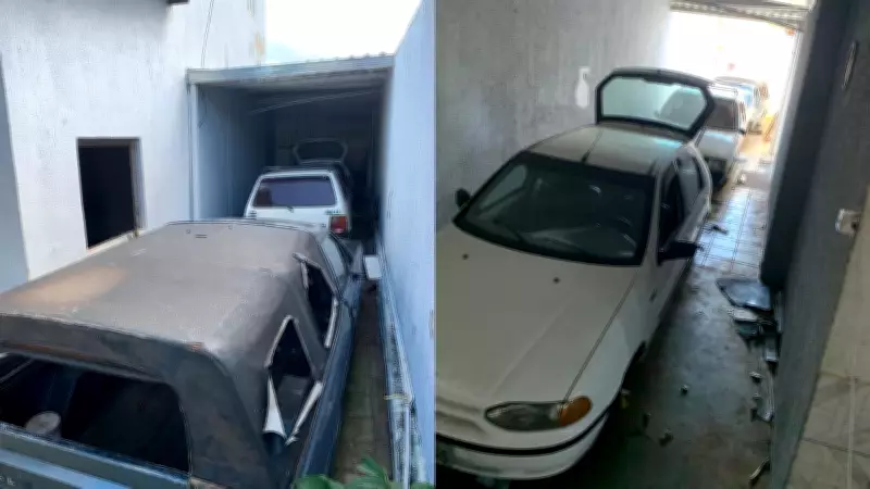 Polícia Civil descobre desmanche clandestino de veículos furtados em Uberlândia