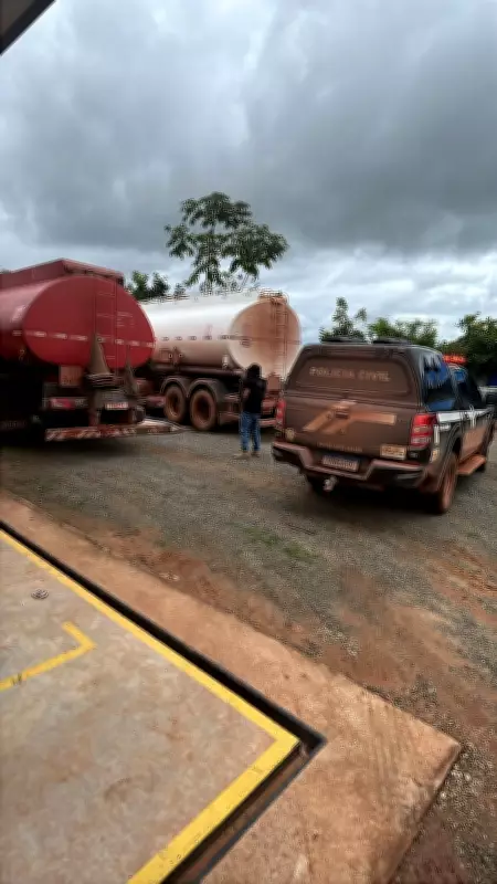 Polícia Civil do Maranhão recupera caminhão e 25 mil litros de combustível roubados em São Luís