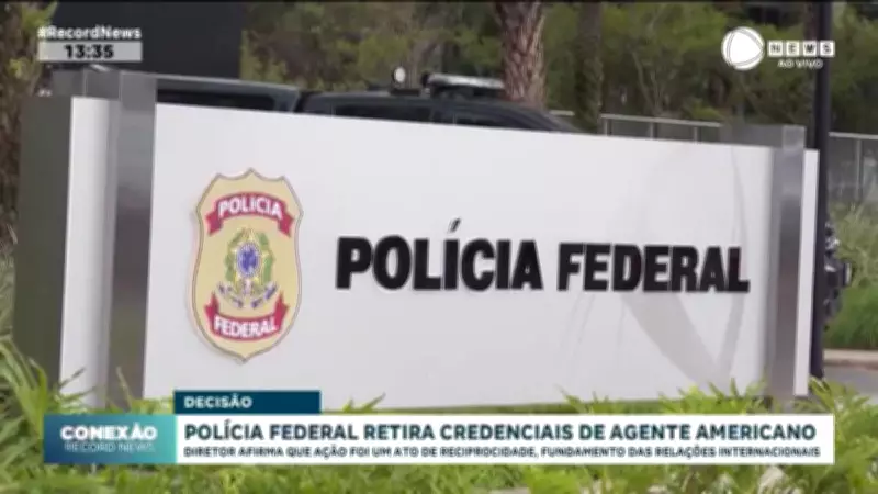 Polícia Federal retira credencial de agente dos EUA em ato de reciprocidade