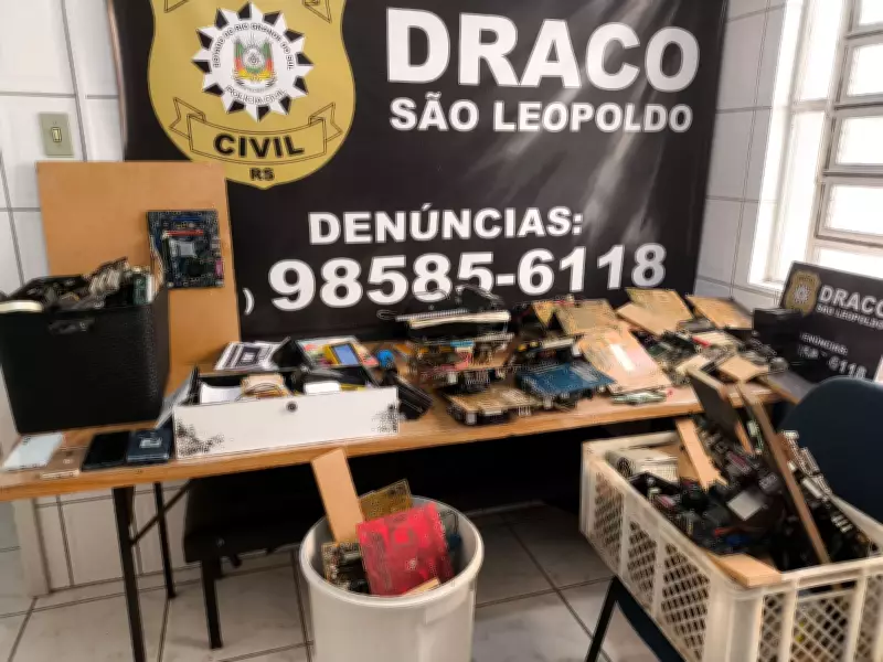 Polícia prende suspeitos de extorsão para não incendiar empresas no RS