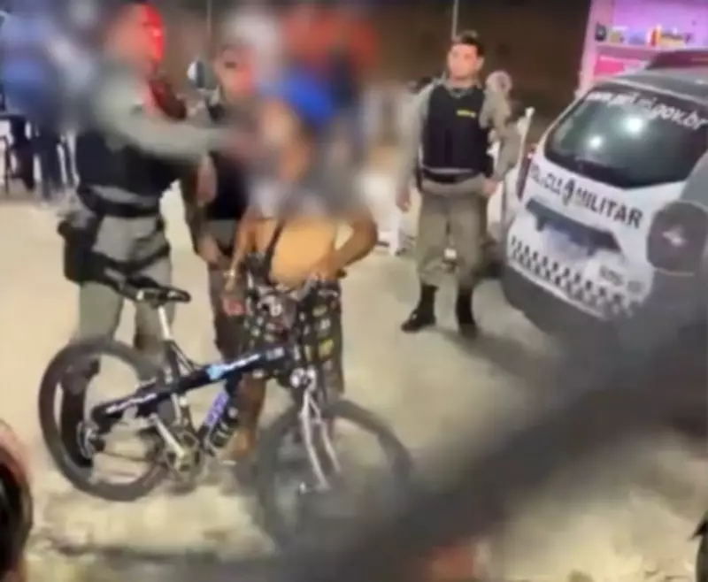 Policial Militar Agride Homem com Tapa Durante Abordagem em Natal; Vítima Desmaia