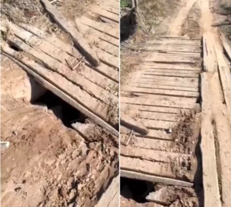 Ponte deteriorada na RJ-202 em Cambuci gera risco de acidentes e preocupa moradores