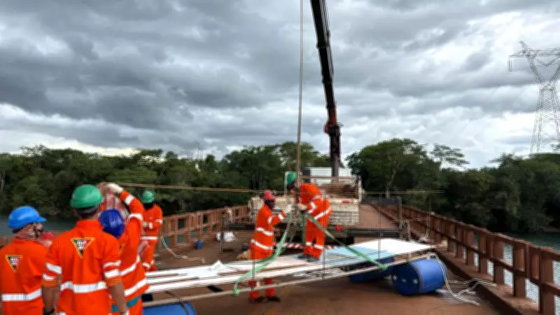 Ponte entre MG e SP é reaberta após obras emergenciais de reforço estrutural