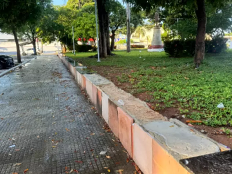 Praça Augusto Severo em Natal sofre depredação um mês após reforma de R$ 1,4 milhão