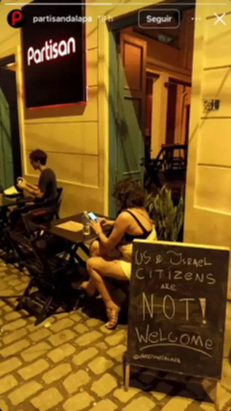 Prefeitura do Rio cancela cadastro de bar que discriminou americanos e israelenses
