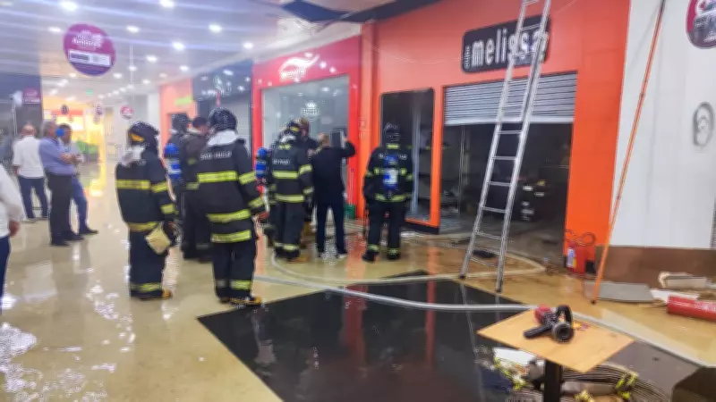Princípio de incêndio em loja fecha Bauru Shopping na manhã desta quinta-feira