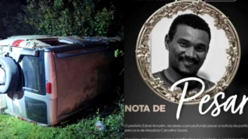 Professor de 37 anos morre em acidente na PI-465; motorista foge e é procurado