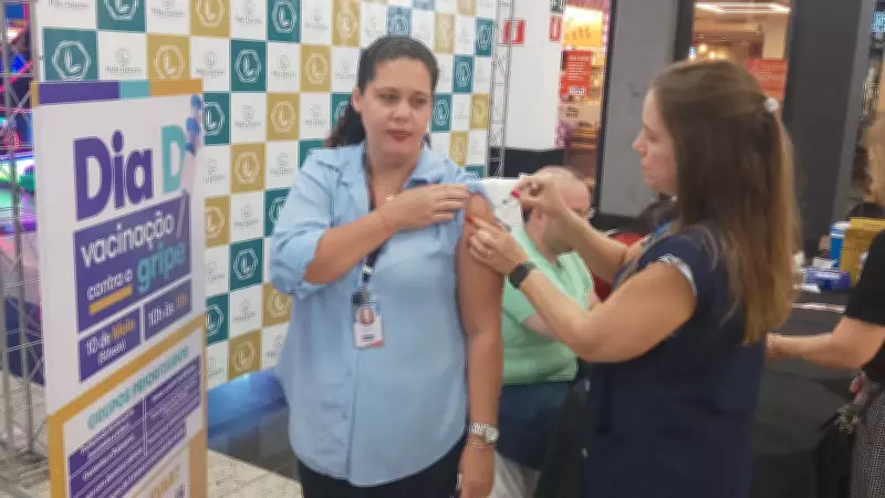 Pátio Limeira Shopping sedia Dia D de vacinação contra gripe e multivacinação neste sábado