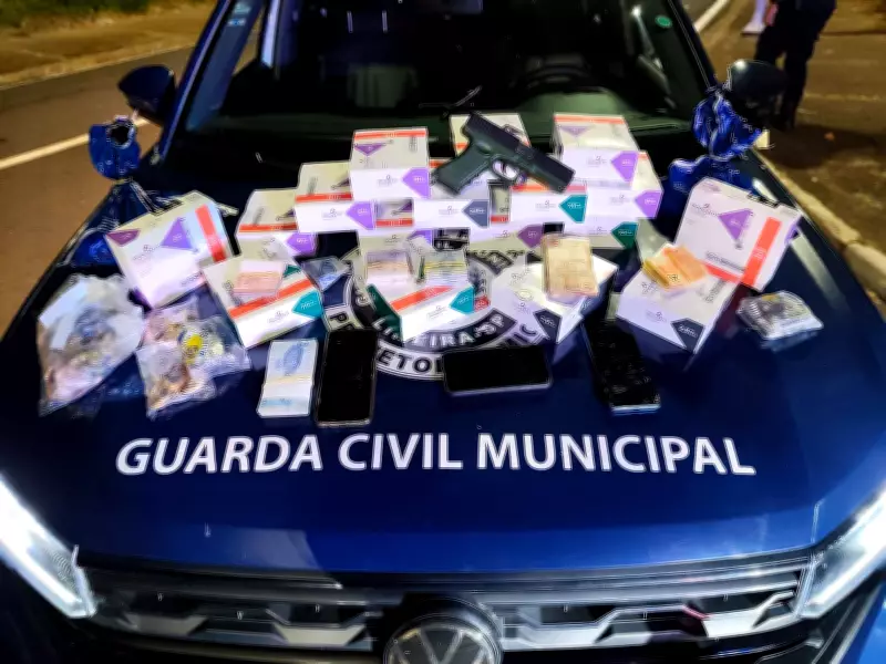 Quadrilha rouba R$ 34 mil em medicamentos para emagrecer em farmácia de Limeira