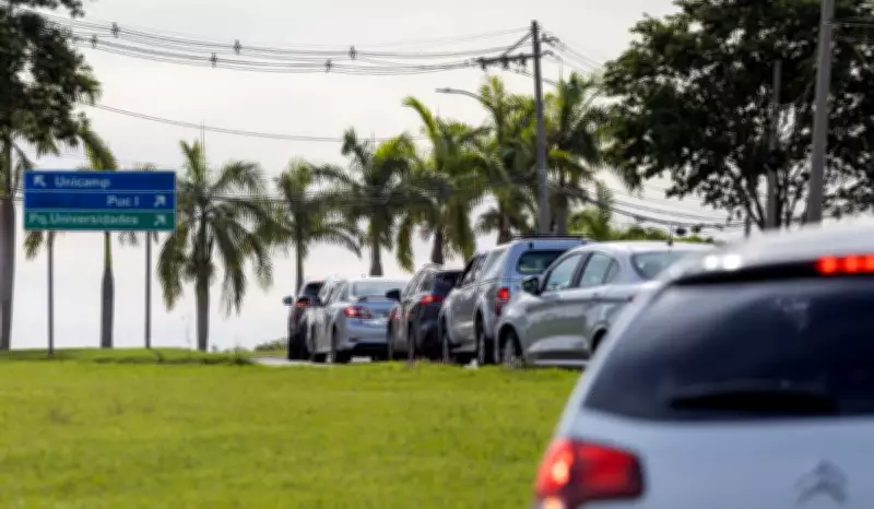 Quase 40% dos motoristas em acidentes na região de Campinas tinham infrações de risco